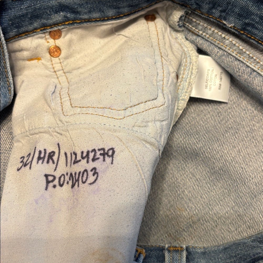 BNWT RE/DONE X Levi’s Womens vintage High Rise Skinny jeans - Picture 7 of 12